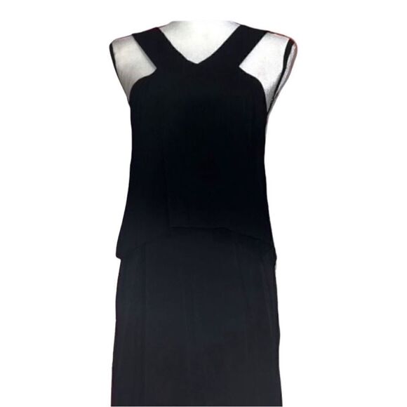 Sandro Paris Black Sleeveless Dress. Size 2 New without Tags. Authentic - Picture 2 of 9